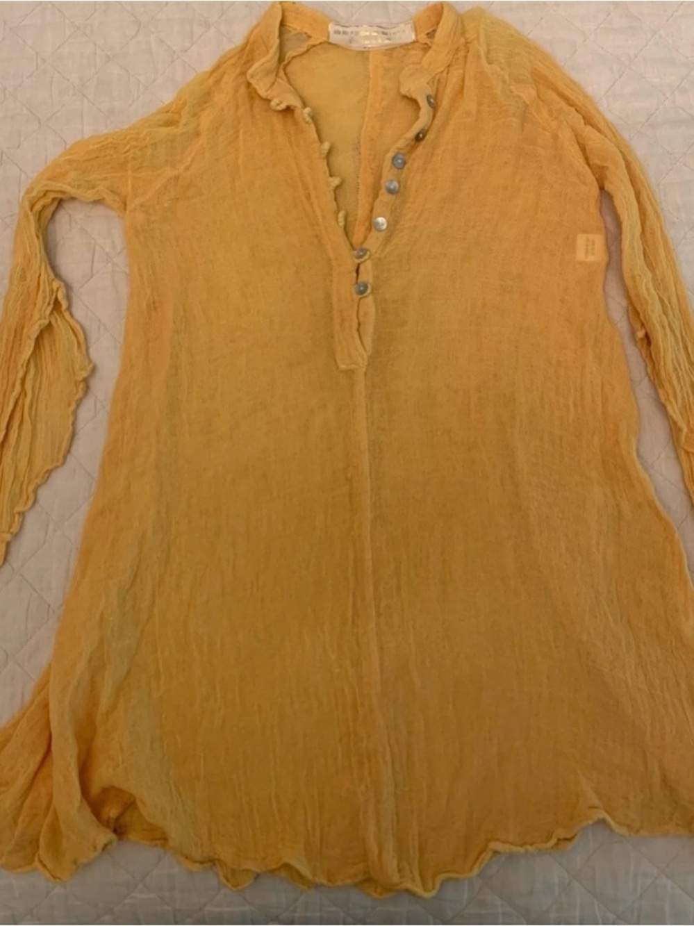 Jen’s Pirate Booty Mustard Tunic